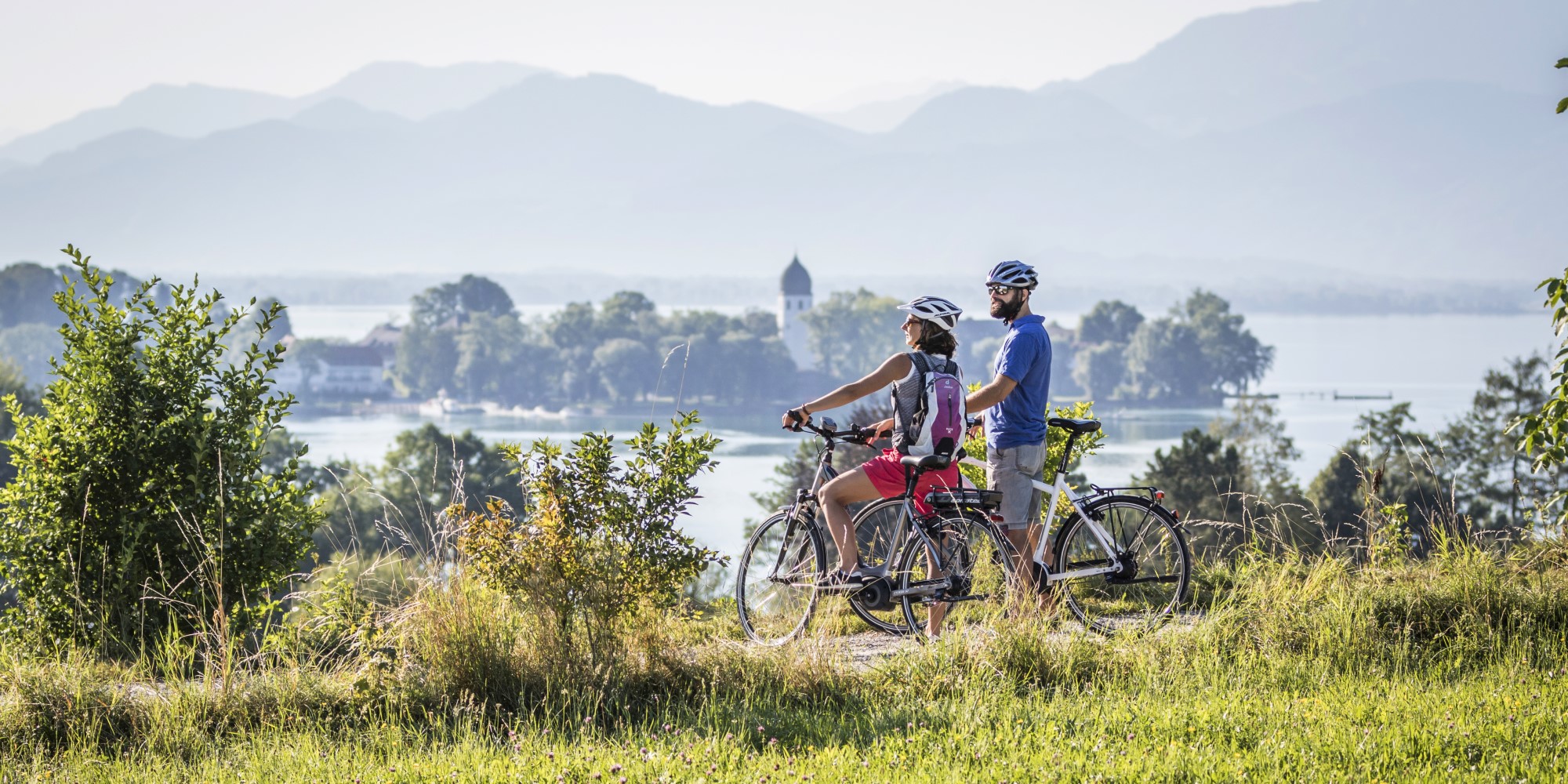 Tagesradtour am Chiemsee